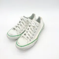 ◇ Θ CONVERSE コンバース キャンバススニーカー サイズ23.5 ホワイト レディース E  【1503050008464】