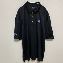 ADT ブラック ポロシャツ XL 企業物 セコム セキュリティー USDM