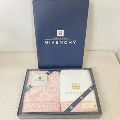 B-560【未使用品】 GIVENCHY/ジバンシー　ゲストタオル　2枚　綿100％　美品のサムネイル