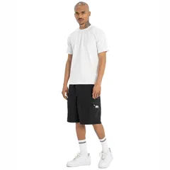 PRO CLUB PERFORMANCE NYLON CARGO SHORTS【BLACK/GRAY/KHAKI】 (M・L・XL)(プロクラブ 通販 大きいサイズ ショーツ ハーフパンツ ショートパンツ ナイロンショーツ カーゴショーツ シンプル  ロゴ)