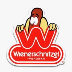 ステッカー Wienerschnitzel ウィンナーシュニッツェル