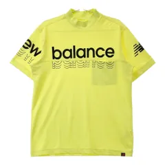 サイズ：5 NEW BALANCE GOLF ニューバランス  ハイネック半袖Tシャツ  イエロー系 [240101432605] ゴルフウェア メンズ ストスト
