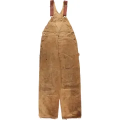 古着 カーハート Carhartt ダブルニー ダック オーバーオール メンズw33相当 ヴィンテージ/evb029471