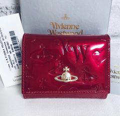 新品未使用ヴィヴィアンウエストウッド三つ折り財布965VW767BURGUNDY