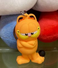 ３Dラバーキーホルダー 【ガーフィールド】/ Garfield キーリング キーホルダー アメリカン雑貨