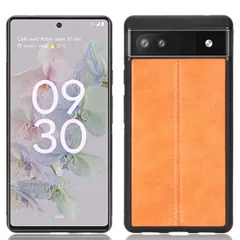 Google Pixel 6a ケース ピクセル6a  レザー 薄型 ソフト ケース 【Color】 キャメルのサムネイル