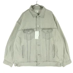 未使用 LOWRYS FARM ローリーズファーム 長袖 デニムジャケット F グレー レディース 古着
