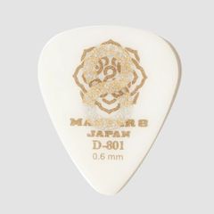 MASTER 8 JAPAN マスターエイトジャパン ギターピック D-801 HARDGRIPシリーズ D801S-TD060 ティアドロップ 0.6mm 1枚 サンドブラスト加工の滑り止め