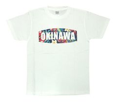 沖縄 ボックスロゴ Tシャツ 白 オリオンビール グッズ