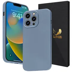 [LUNES] iPhone 14 Pro ケース AIR LIQUID for iPhone 14 Pro (6.1 inch) 薄型 傷防止 カメラ保護 黄変防止 耐衝撃 軽量 ワイヤレス充電対応 レンズ保護 スマホケース いPhone14 Pro ケ 0