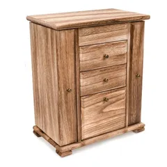 ジュエリーボックス 宝石箱 アクセサリーケース 収納ボックス ミラー付き オーガナイザー 木製 大容量 多機能 おしゃれ 高級感 ヴィンテージ イヤリング ピアス ネックレス ブレスレット アンクレット 腕時計 ブローチ リング リビングルーム 寝室 書斎