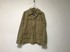 新品未使用本物アバクロンビーアンドフィッチAbercrombie&Fitchコットンジップジャケット長袖サーフアメカジスケーターストリートミリタリービジネススーツパーティーモードドレスゴルフメンズベージュS