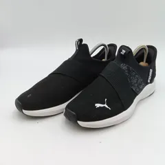 PUMA プーマ Prowl 2 Ease In Botanical ST プラウル2 イーズイン ボタニカル ST スニーカー スリッポン ブラック レディース 23.5cm G-14-2