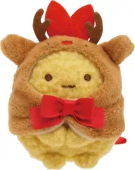 【中古】ぬいぐるみ えびふらいのしっぽ(トナカイ/2022) てのりぬいぐるみ クリスマスver. 「すみっコぐらし」