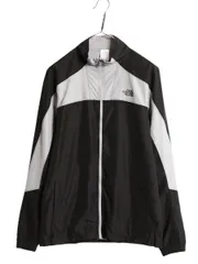 【お得なクーポン配布中!】 ノースフェイス フルジップ ナイロン ジャケット メンズ S / The North Face アウトドア ブルゾン ハイネック ツートン ウィンドブレーカー