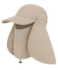 [グリーンパキラ] 日除け帽子 レディース UVカット 紫外線対策 春 夏 日焼け防止 アウトドア キャップ 農作業 自転車 ハット 保育士 女性 ウォーキング サイクリング ランニング 秋 冬 (J [ベージュ] [Free Size] [標準]