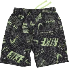 NIKE ナイキ ハーフパンツ ジュニア ボーイズ キッズ スイムウエア ドライフィット 海水パンツ ショーツ 86E395-023 AOP DRI-FIT DRY FIT SHORTS BLACK