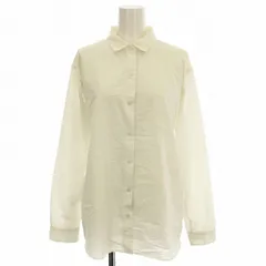 ザノースフェイス THE NORTH FACE シャツ NRW11953 長袖 ブラウス スナップボタン L 白 ホワイト /☆G