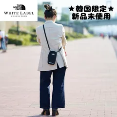 【最安値★韓国限定】ノースフェイス モバイルクロスバッグ 黒 新品、タグ付き