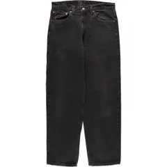 古着 90年代 リーバイス Levi's 550-0260 ブラックデニム テーパードデニムパンツ USA製 メンズw32相当 ヴィンテージ/evb031802