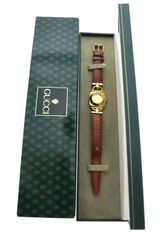 【不動品】GUCCI（グッチ）クォーツ　ホースビット　時計　レディース　箱付き