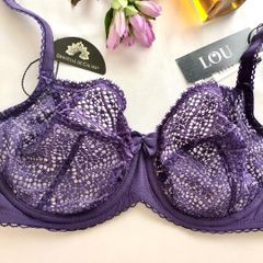 ❤︎高級イタリア❤︎Valery ❤︎ 美しいライラックの刺繍ランジェリー ⭐︎希少⭐︎ 高級イタリアランジェリー ☆ リトラッテイ 淡い