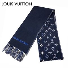 LOUISVUITTON ルイヴィトン エシャルプ・モノグラムグラディエントタータン モノグラムチェック柄カシミヤマフラー  M71348