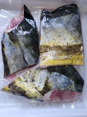 鮭、アキアジ餌取り対策に最適な餌　シイラ1kg