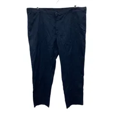 Dikies ワークパンツ W44 ネイビー ディッキーズ ジップアップ ワーク コットン カジュアル ビッグサイズ 古着卸 アメリカ仕入 2506-331