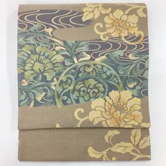 美品【洒落袋帯】袋帯★正絹 太鼓柄⭐︎訪問者 洒落着　★中古 楽天市場】洒落袋帯の通販