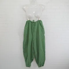 ◇ HANNE アン サロペット サイズF グリーン系 ベージュ系 レディース P  【1303310007462】