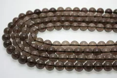 スモーキークォーツ （煙水晶） 8mm玉 一連 天然石 パワーストーン