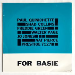 【LP】 Paul Quinichette – For Basie / PR-7127 / 中古 レコード アナログ盤  Vinyl