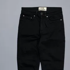 ACNE STUDIOS アクネストゥディオズ ストレッチ パンツ ブラック 23/32 KT60-PT-KGのサムネイル