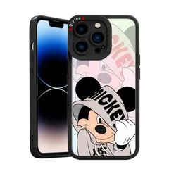 【新着商品】軽量 薄型 バンパー TPU 傷防止 ソフト カバー スマホ 耐衝撃 デザイン シンプル 個性 全面保護 可愛い キャラクター 漫画 ストラップホール 韓国 萌え キラキラ 付き レインボー オーロラ 人気 qi対応 case アイフォン 保護 (