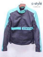 W050 [人気] DAINESE ダイネーゼ ジャケット グリーン系×ブラック RIBELLE AIR LADY TEX JACKET レディース | Q★