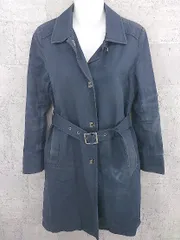 ■ TOMMY HILFIGER トミーヒルフィガー ベルト付き 長袖 ライナー付き トレンチ コート S ネイビー * 1002798818149 【中古】 【1002798818149】のサムネイル
