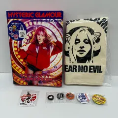 HYSTERIC GLAMOUR 40th Anniversary Book レコードバッグ 缶バッジ ステッカー 豪華8点セット ヒステリックグラマー 40周年記念ブック トートバッグ 【X0508-001】□284