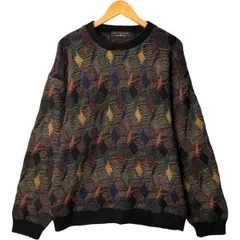 希少▲90s USA製 Protege 総柄 3D ニットセーター　XL相当 2025年最新】protege セーターの人気アイテム - メルカリ