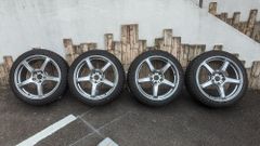 WORK  ワーク エモーション 18×8.5J スタッドレス WRX RA-Rより取り外し
