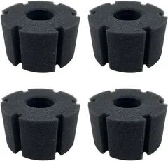 RedBeryl スポンジフィルター 水槽 投げ込み式 ろ過装置(取替スポンジ4個， RB2810)