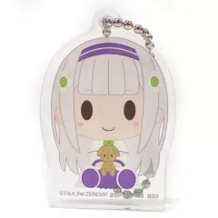 【中古】雑貨 エミリア/幼少期 ちょこのっこアクリッツキーホルダー 「一番くじ Re：ゼロから始める異世界生活-あなたに、精霊の祝福がありますように-」 F賞