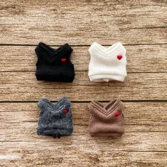 JANAYA ハンドメイド　オビツ11 ob11服　ベスト　翌日発送