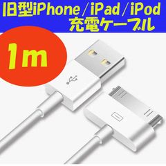 USB cable charger for older iPhone/iPad/iPod models.