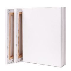 6枚 セット F6 キャンバス 張りキャンバス キャンバス画材 canvas 油絵・アクリル絵に適用 (410mm*318mm*6枚)