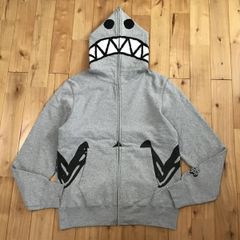 ★激レア★ SNOOPY × BAPE シャーク パーカー Lサイズ shark full zip hoodie a bathing ape スヌーピー エイプ ベイプ peanuts
