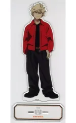 【中古】アクリルスタンド・アクリルパネル 爆豪勝己 描き下ろし 記念撮影ver. 特大アクリルスタンド 「僕のヒーローアカデミア×RED° TOKYO TOWER」