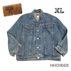 オールドギャップGAPデニムジャケットジャンパーXLブルー