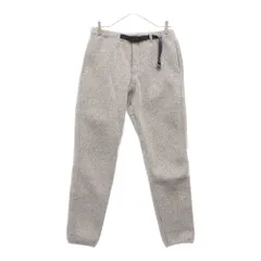 GRAMICCI (グラミチ) 17AW ×BEAMS別注 ビームス ボンディング クライミング フリースナローパンツ グレー GMP-17F963