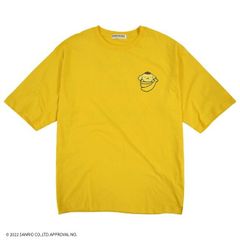 ポムポムプリン サンリオキャラクターズ ビック Tシャツ 半袖 バック プリント フルーツ レモン 春夏